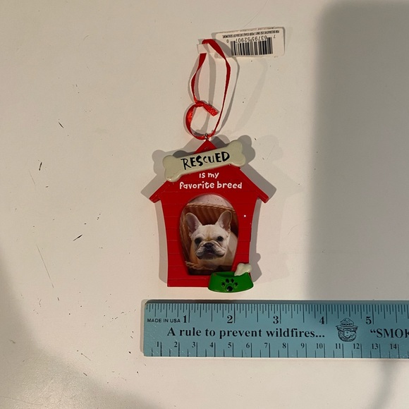 *3 for $12* My Favorite Breed is Rescue Photo Ornament - Picture 6 of 6